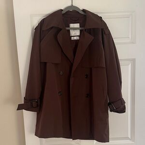 Abercrombie & Fitch Women's Brown Trench Coat